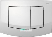 Кнопка змиву TECE TECEambia з двома клавішами пластик білий 9240200