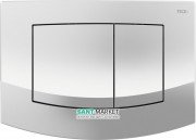 Кнопка смыва TECE TECEambia с двумя клавишами пластик хром глянцевый 9240226