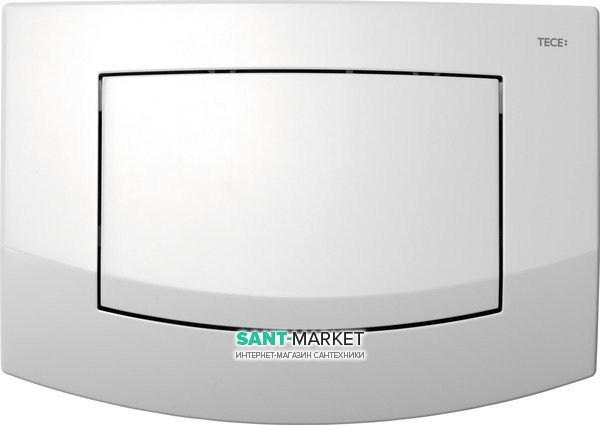 Кнопка змиву TECE TECEambia з однією клавішею пластик хром матовий 9240125