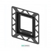 Монтажная рамка для установки стеклянных панелей Tece TECEloop/TECEsquare на уровне стены черный 9242647