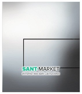 Панель змиву для пісуара TECE TECEsquare Urinal хром глянсовий 9242811