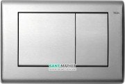 Панель смыва для унитаза TECE TECEplanus с двумя клавишами нержавеющая сталь сатин 9240320