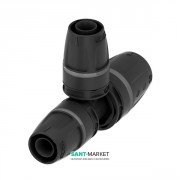 Трійник 90 ° редукційний Tece TECElogo пластик PPSU чорний 20x16x16 мм 8711004