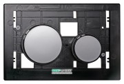 Кнопки смыва для унитаза TECE TECEloop modular без лицевой панели пластик хром глянцевый 9240666
