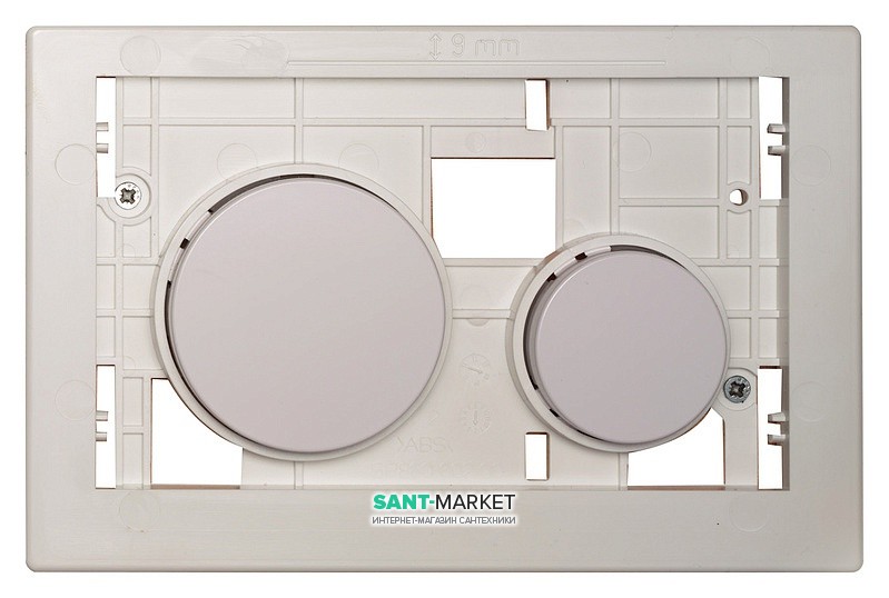 Кнопки смыва для унитаза TECE TECEloop modular без лицевой панели пластик пергамон 9240684