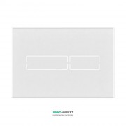 Панель смыва для унитаза Tece TECElux Mini сенсорная стекло белое 9240960