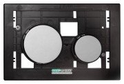 Кнопки смыва для унитаза TECE TECEloop modular без лицевой панели пластик хром матовый 9240665