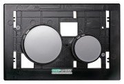 Кнопки смыва для унитаза TECE TECEloop modular без лицевой панели пластик хром глянцевый 9240666