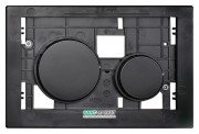 Кнопки смыва для унитаза TECE TECEloop modular без лицевой панели пластик черный 9240667