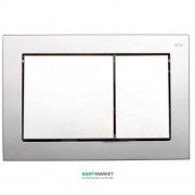 Панель смыва для унитаза TECE TECEbase с двумя клавишами пластик хром глянцевый 9240701