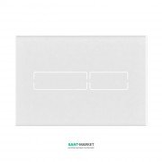 Панель смыва для унитаза Tece TECElux Mini сенсорная стекло белое 9240960