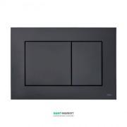 Панель змиву для унітазу Tece TECEnow з двома клавішами пластик чорний 9240403