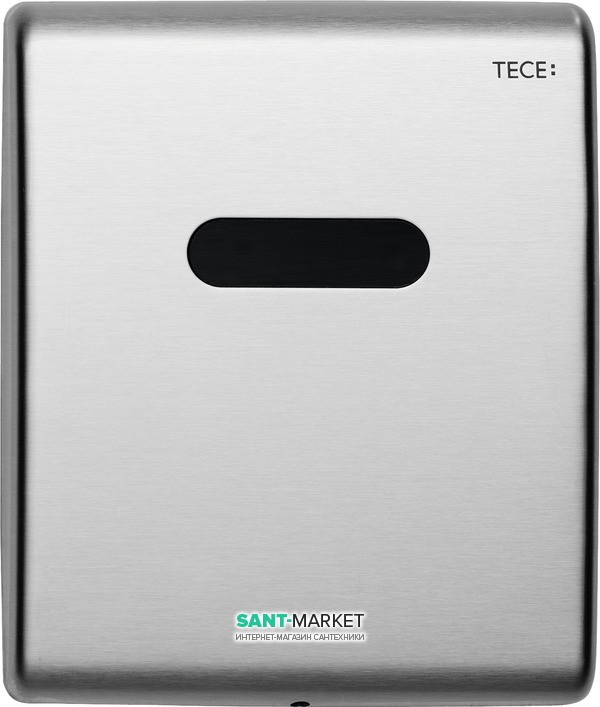 Панель змиву для пісуара TECE TECEplanus Urinal 6 V-Batterieс інфрачервоним датчиком нержавіюча сталь сатин 9242350