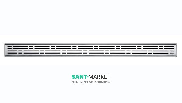 Решетка TECE TECEdrainline Basic для душевого трапа полированная прямая 1000 мм нержавеющая сталь 601010