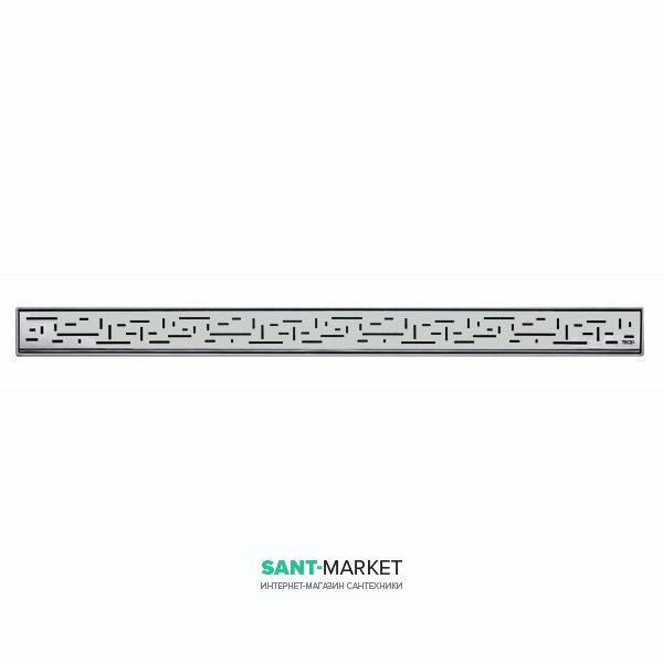 Решетка TECE TECEdrainline Lines для душевого трапа матовая прямая 900 мм нержавеющая сталь 600921
