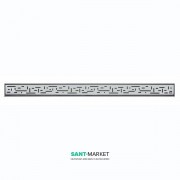 Решетка TECE TECEdrainline Lines для душевого трапа матовая прямая 900 мм нержавеющая сталь 600921