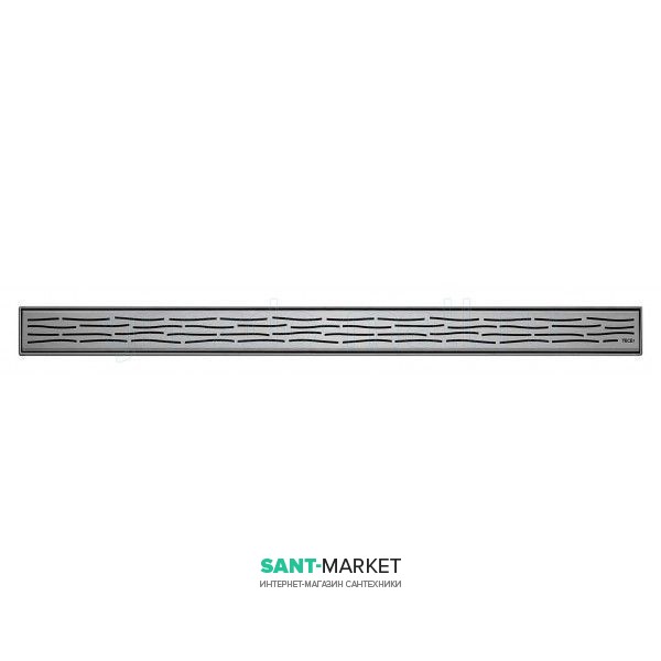 Решетка TECE TECEdrainline Organic для душевого трапа матовая прямая 900 мм нержавеющая сталь 600961