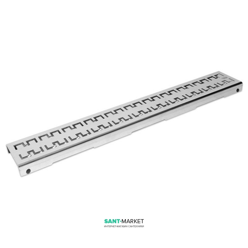 Решітка TECE TECEdrainline Royal для душового трапа полірована пряма 900 мм нержавіюча сталь 600940