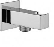 Шланговое під'єднання з утримувачем для душу Paffoni Effe хром ZSUP 032 CR