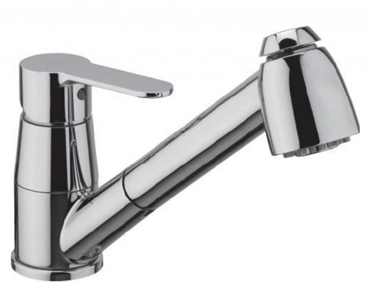 Змішувач для кухні з висувною лійкою Paffoni Blu хром BLU 183 CR