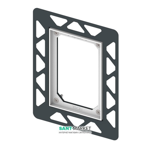 Монтажная рамка для установки электронных панелей Tece TECEfilo на уровне стены белый 9242041