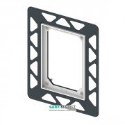 Монтажна рамка для установки електронних панелей Tece TECEfilo на рівні стіни білий 9242041