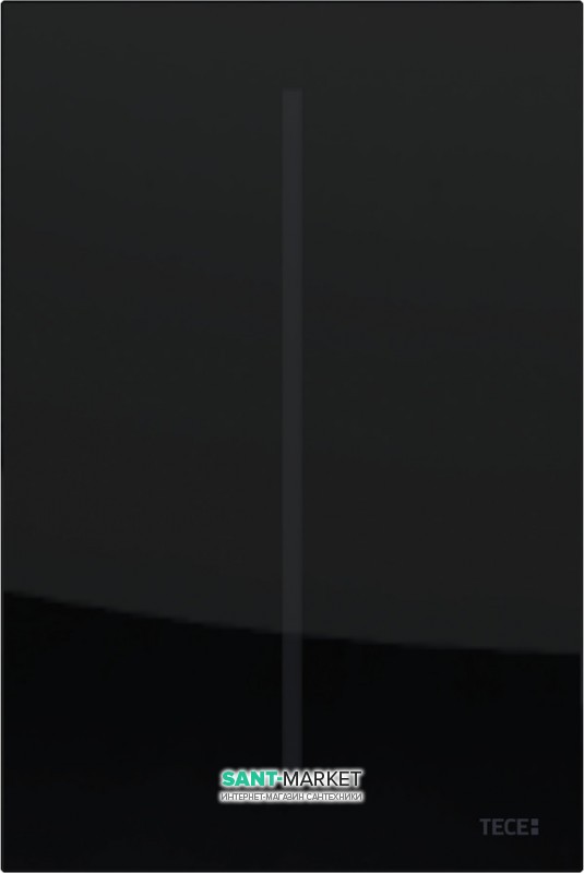 Панель смыва для писсуара TECE TECEfilo Urinal питание от сети 230/12 В стекло черный 9242062