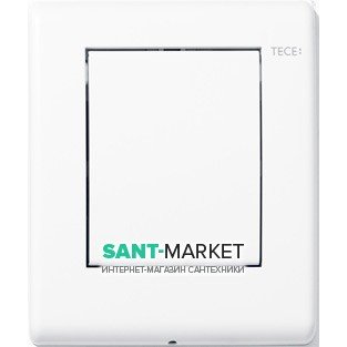 Панель смыва для писсуара TECE TECEplanus Urinal нержавеющая сталь белый матовый 9242312