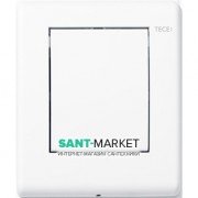 Панель змиву для пісуара TECE TECEplanus Urinal нержавіюча сталь білий матовий 9242312