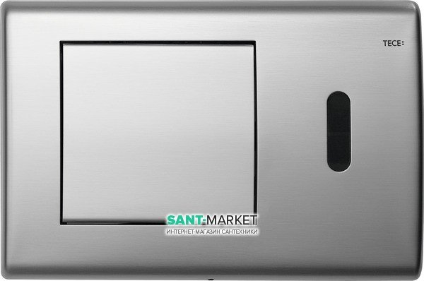 Панель змиву для унітазу TECE TECEplanus 230/12 В з інфрачервоним датчиком нержавіюча сталь сатин 9240352