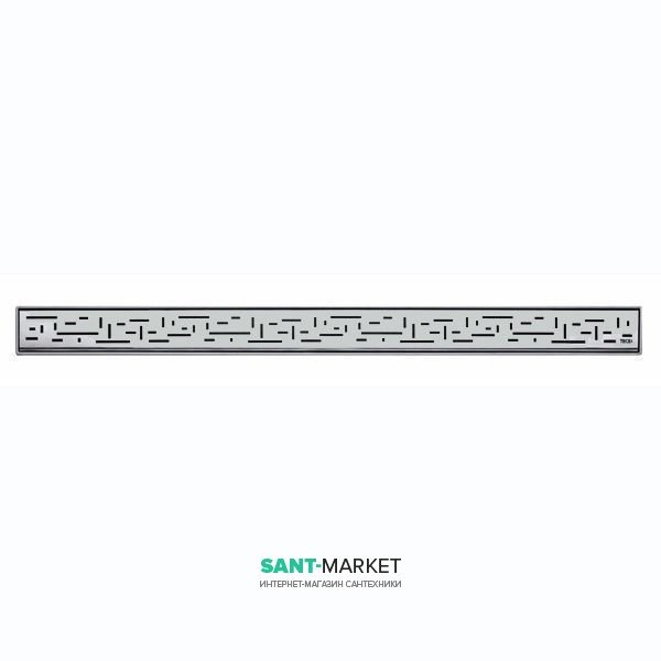 Решетка TECE TECEdrainline Lines для душевого трапа матовая прямая 900 мм нержавеющая сталь 600921