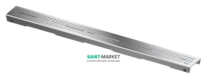 Решетка TECE TECEdrainline Quadratum для душевого трапа матовая прямая 700 мм нержавеющая сталь 600751