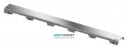 Решетка TECE TECEdrainline Steel II для душевого трапа матовая прямая 700 мм нержавеющая сталь 600783