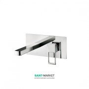 Смеситель для раковины однорычажный настенный Paffoni Effe хром EF 101 CR