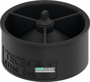 Погружной стакан с мембраной для сифона 650004 Tece TECEdrainline пластик черный 660015