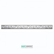 Решетка TECE TECEdrainline Lines для душевого трапа матовая прямая 1000 мм нержавеющая сталь 601021