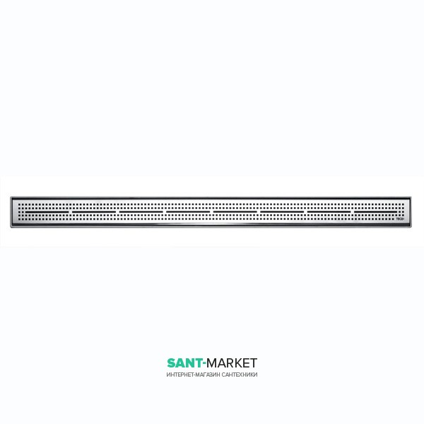 Решетка TECE TECEdrainline Quadratum для душевого трапа полированная прямая 1000 мм нержавеющая сталь 601050