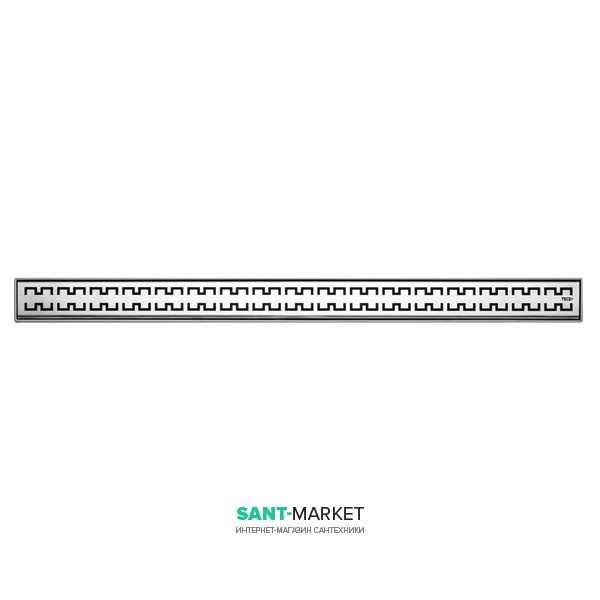 Решетка TECE TECEdrainline Royal для душевого трапа матовая прямая 1000 мм нержавеющая сталь 601041