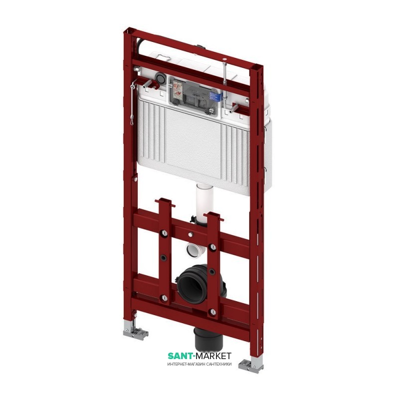 Система инсталляции для подвесного унитаза TECE TECElux 1120 мм с регулировкой высоты 9600200