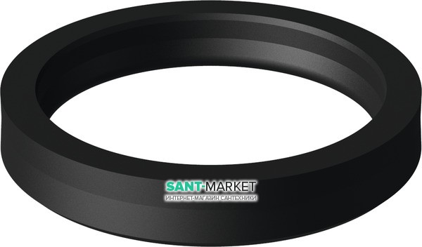 Ущільнене внутрішнє кільце для склянки сифона дренажного трапа TECE TECEdrainline чорний 668012