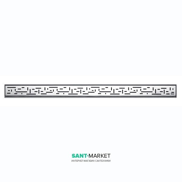 Решетка TECE TECEdrainline Lines для душевого трапа полированная прямая 1000 мм нержавеющая сталь 601020