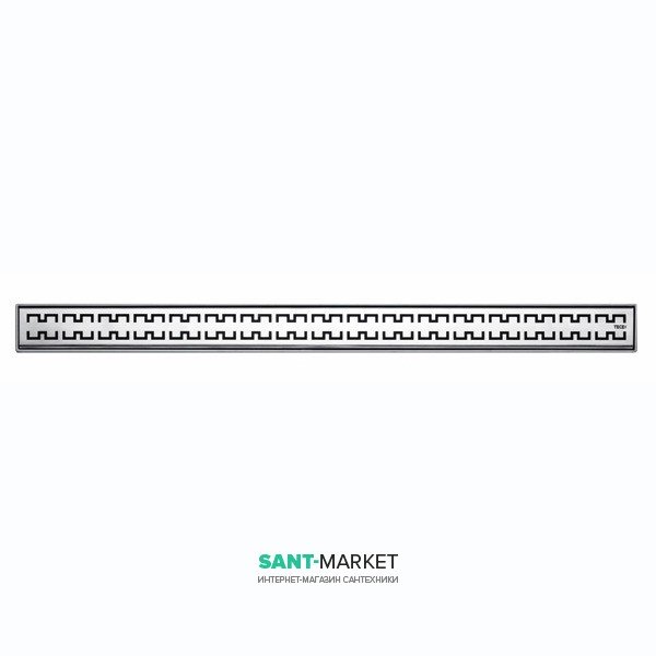 Решітка TECE TECEdrainline Royal для душового трапу матова пряма 1000 мм нержавіюча сталь 601041