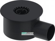 Сифон высокий для дренажного канала Tece TECEdrainline DN 70 1,20 л/c пластик черный 650002