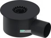 Сифон высокий для дренажного канала Tece TECEdrainline DN 70 1,20 л/c пластик черный 650002