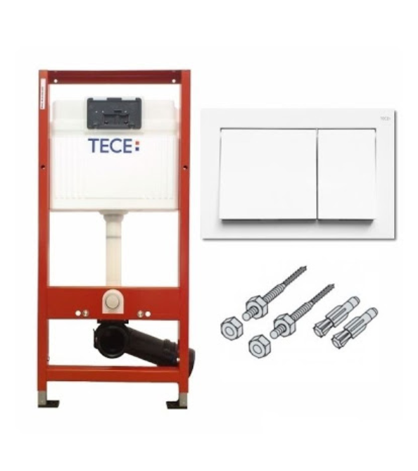 Система инсталляции для подвесного унитаза TECE TECEbase с панелью смыва TECEbase 1120 мм 9400000