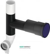 Зливний патрубок Tece TECEprofil з відведенням для підключення до вентиляції DN 70 відведення вправо 90 ° 9820078