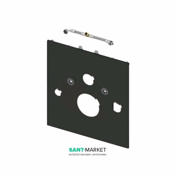 Нижняя стеклянная панель TECE TECElux для установки унитазов-биде TOTO Neorest AC/EW и Geberit AquaClean 8000/8000 plus черная 9650106