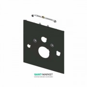 Нижня скляна панель TECE TECElux для установки унітазів-біде TOTO Neorest AC / EW і Geberit AquaClean 8000/8000 plus чорна 9650106