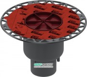 Сифон для дренажного трапа Tece Tecedrainpoint S DN70 вертикальний пластик чорний 3603600