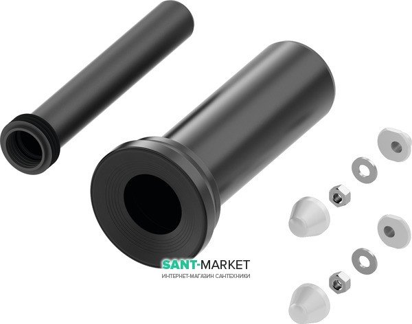 Комплект патрубков с заглушками TECE для подключения унитаза к инсталляционной системе 300 мм DN 90 9820214